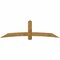 Ekena Millwork Bellingham Rough Sawn Timber Gable Bracket, Western Red Cedar, 96"W x 28"H x 6"D x 6"F, 7/12 Pitch GBW096X28X0606BEL00RWR - alternate 1